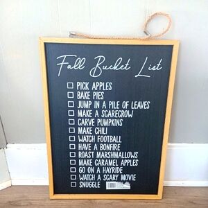 Reversible Fall Sign